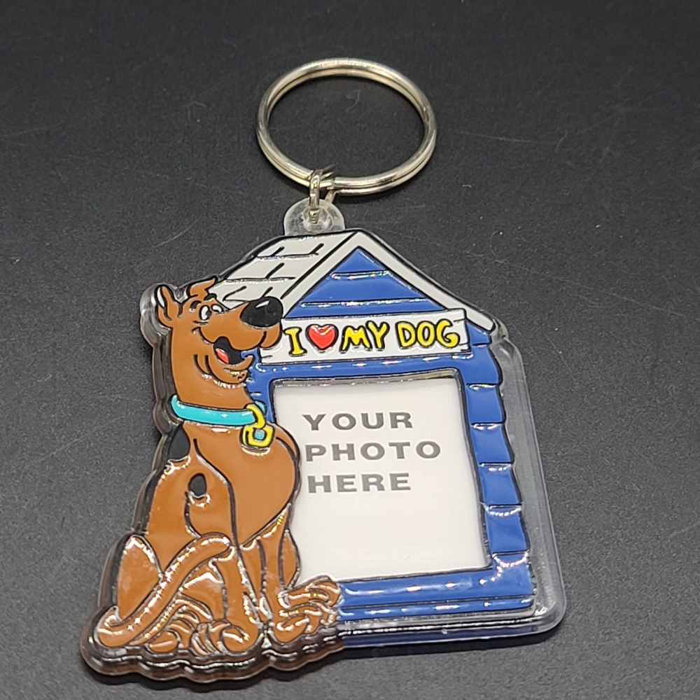 Scooby-Doo Key Chain. Add your puppies' own Pic.